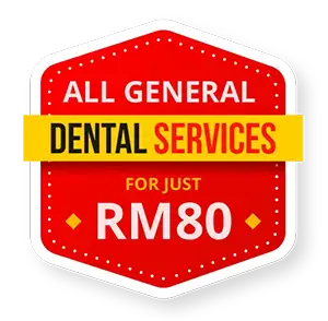 RM 80 dental promotion